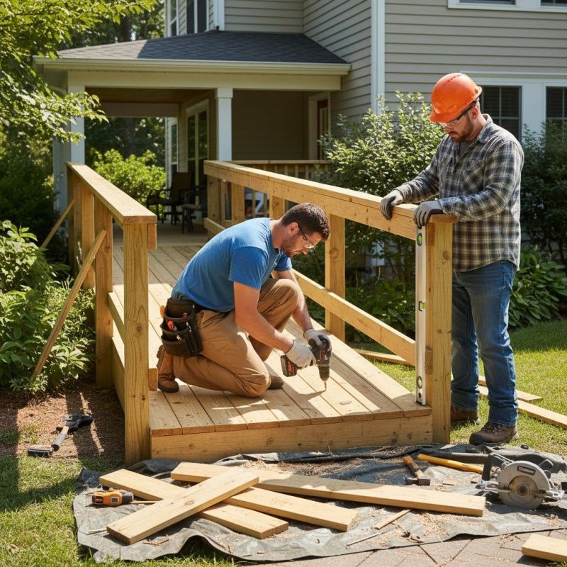 Handicap Ramp Repair