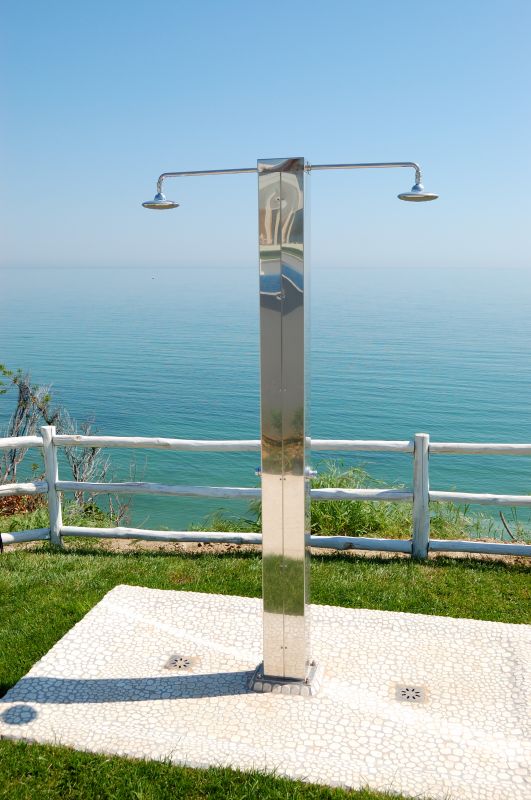 Outdoor Shower Assembly