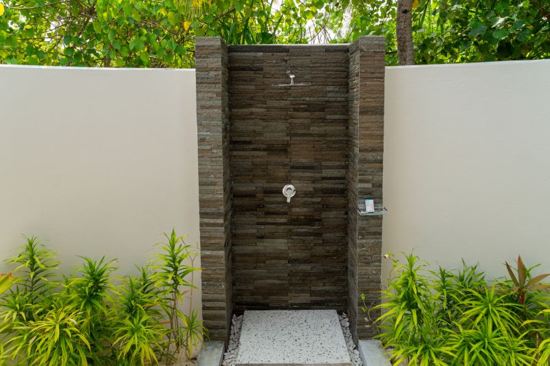 Outdoor Shower Assembly