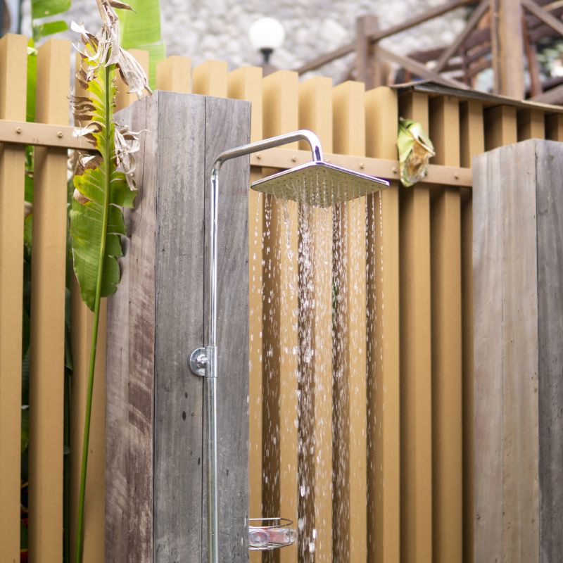 Products For Outdoor Shower Assemblies in use